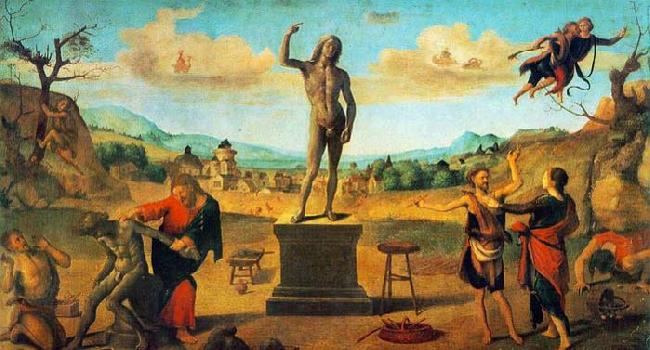 Piero di Cosimo The Myth of Prometheus china oil painting image